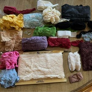 Assorted Vintage Lace Trim Collection